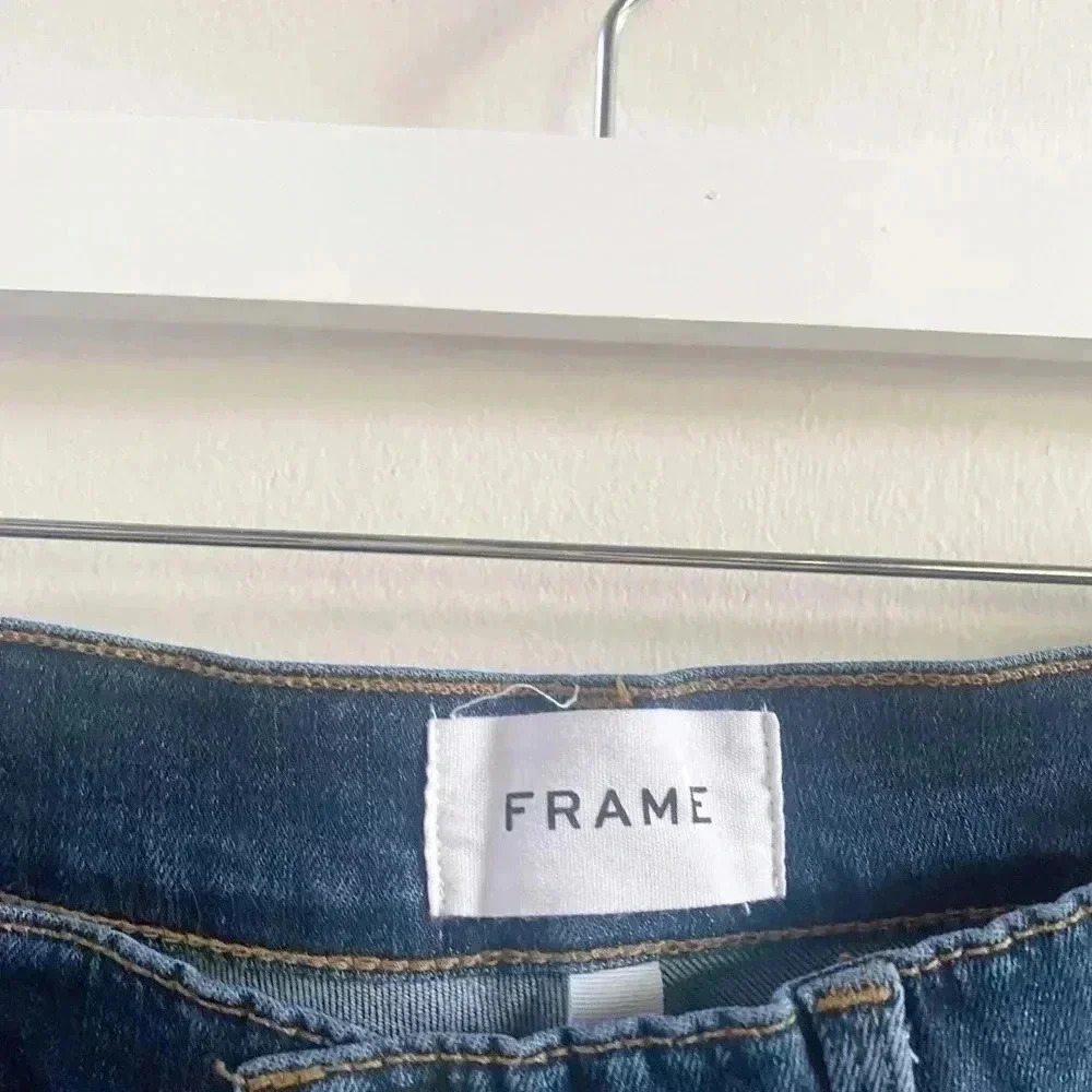 Frame‎ dark wash le skinny de Jeanne jeans 31 - Picture 2 of 5